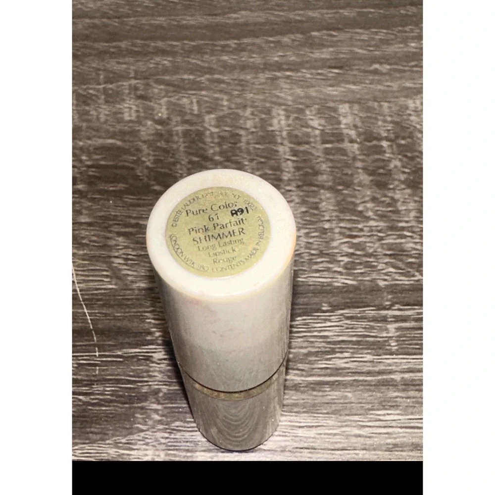 Estee Lauder Pure Color Lipstick Pink Parfait 61 Shimmer A91 lip makeup original